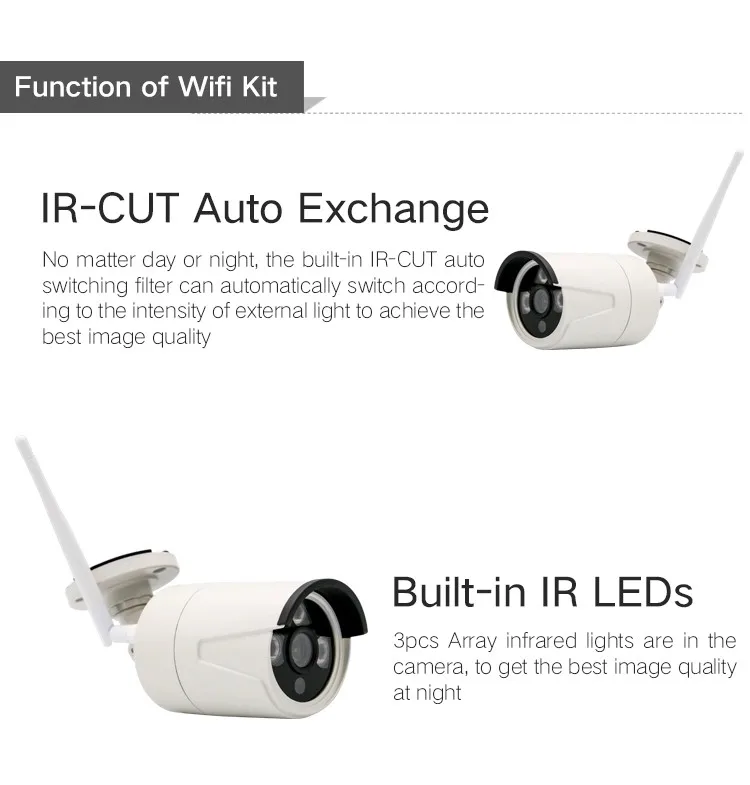 4CH 960 P H.265 Беспроводной NVR видеокамера с Wi-Fi Системы 1" монитор WIFI NVR наборы наружного видеонаблюдения IP Камера системы видеонаблюдения