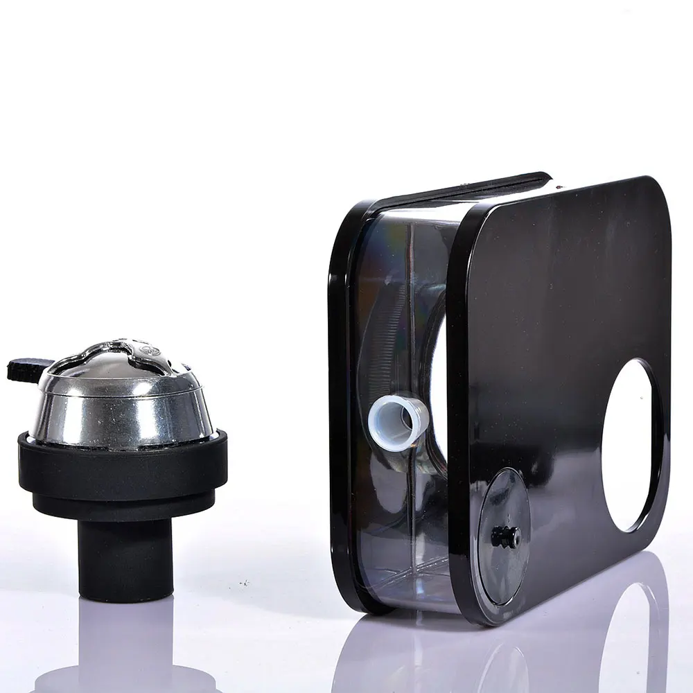 Современный акриловый кальян черный наргуил наргиль Бонг для курения с светодиодный свет Принадлежности для курения