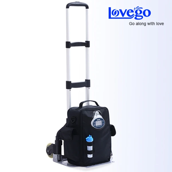 Кислородная тележка для LoveGo портативный концентратор кислорода LG101/LG102