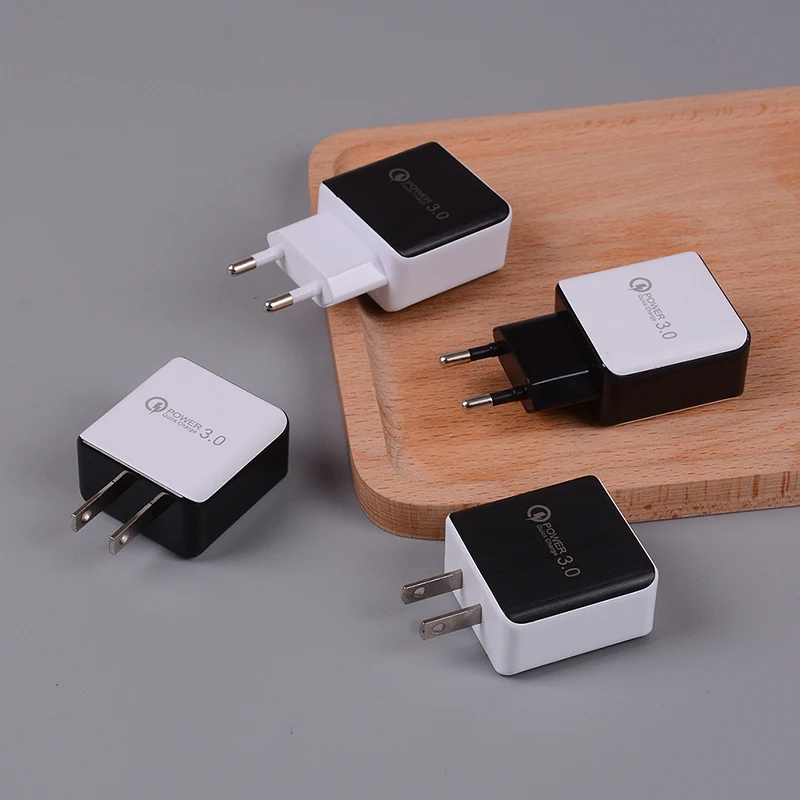 Зарядное устройство 3 0 для телефона 18 Вт быстрая зарядка USB дорожное настенное