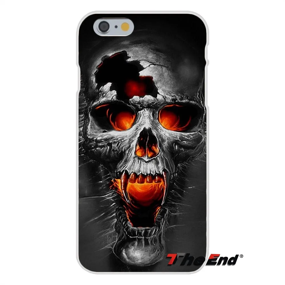 Черные растения Цветочный череп искусства силиконовый чехол для сотового