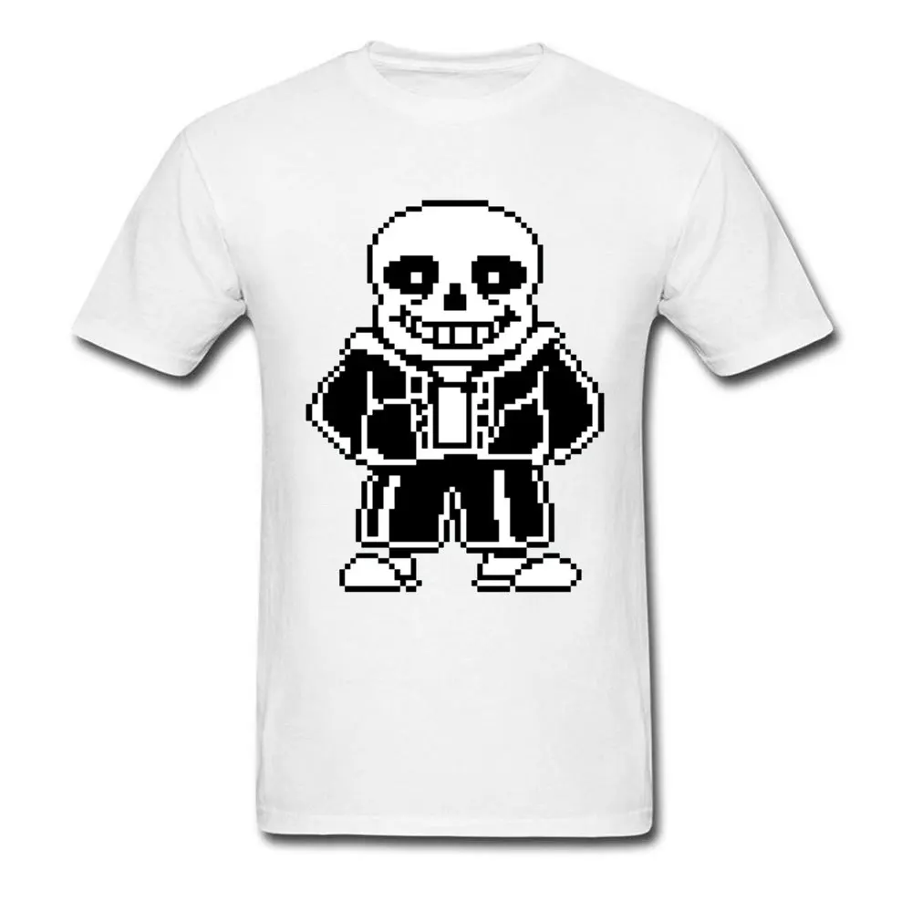 Футболка Undertale Sans для фанатов игр Мужская футболка в стиле хип хоп с коротким