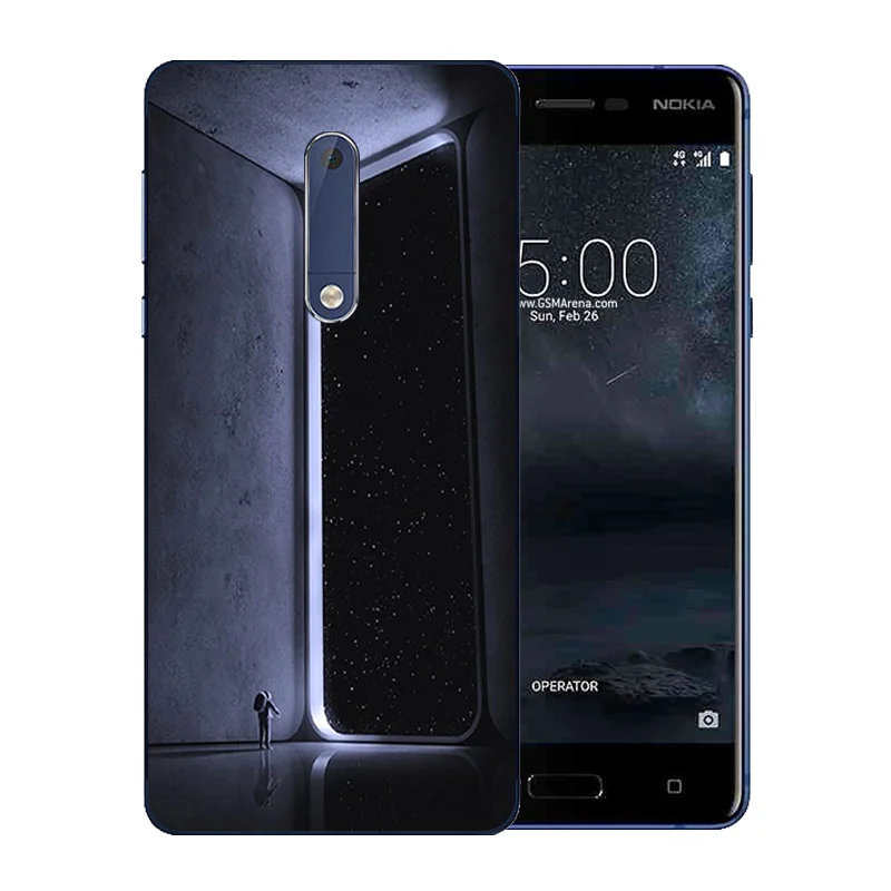 5 2-дюймовый чехол для Nokia роскошный гибкий мягкий силиконовый телефона Nokia5