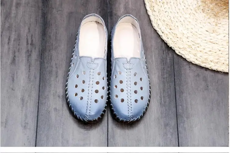 Chaussures femme ete/; женская обувь; обувь из натуральной кожи на плоской подошве; женские повседневные лоферы на плоской подошве; кожаная Рабочая обувь на плоской подошве; c41