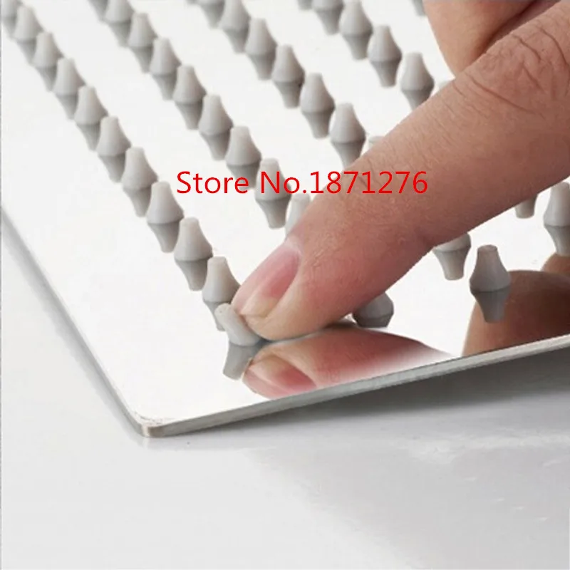 Лейка для душа из нержавеющей стали ультратонкая квадратная хромированная