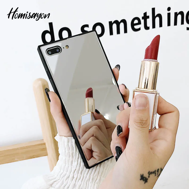 HOMISAYON чехол для телефона из закаленного стекла iPhone7 8 XR XS iPhone Max 6 6s Plus Funda аксессуары
