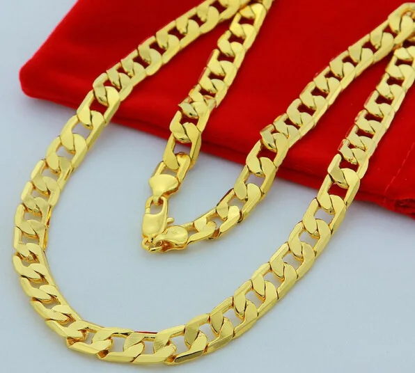 2019 Новое серебряное золотое ожерелье с цепями для Снаряжения Мужские чокер из