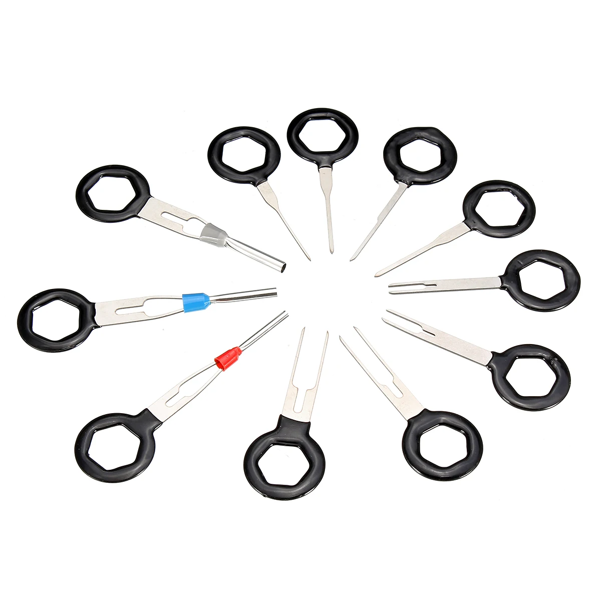 

3/11pcs Terminal Removal Tools Car Electrical Wiring Crimp Connector Pin Extractor Kit Key Removal Extraction Tool