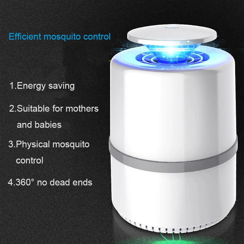 Москитный убийца лампа ловушка Электроника Мощный USB фотокаталитический