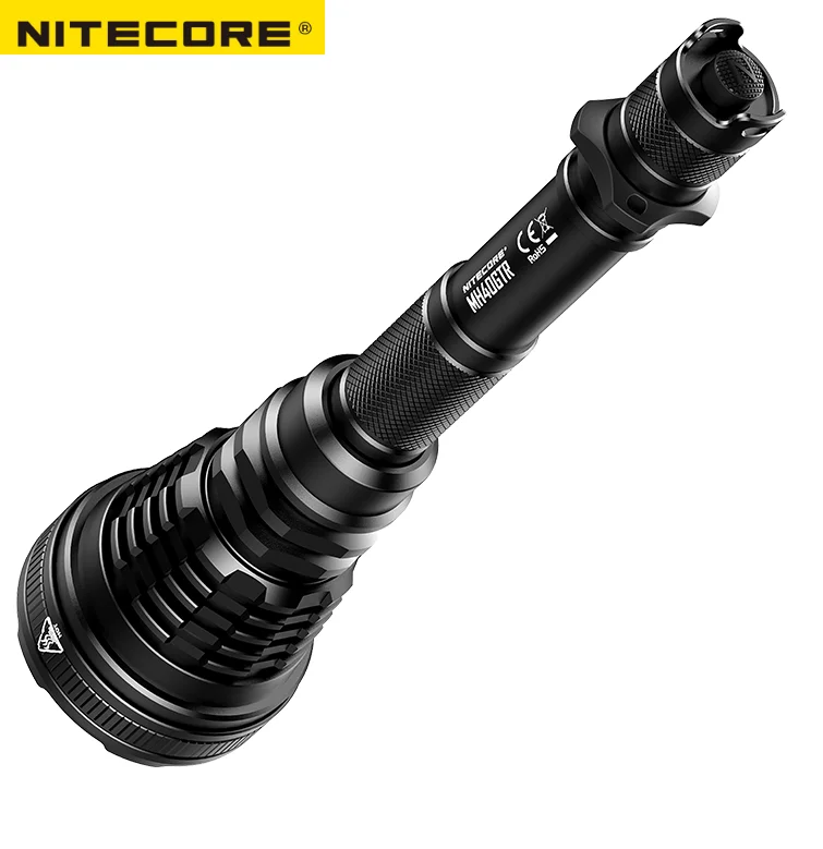 Светодиодный тактический перезаряжаемый фонарик NITECORE MH40GTR CREE XP L HI V3 1200 люмен