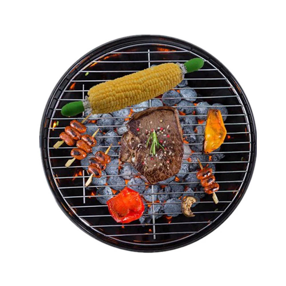 2 шт./компл. барбекю держатели для кукурузы безопасный Нержавеющая сталь