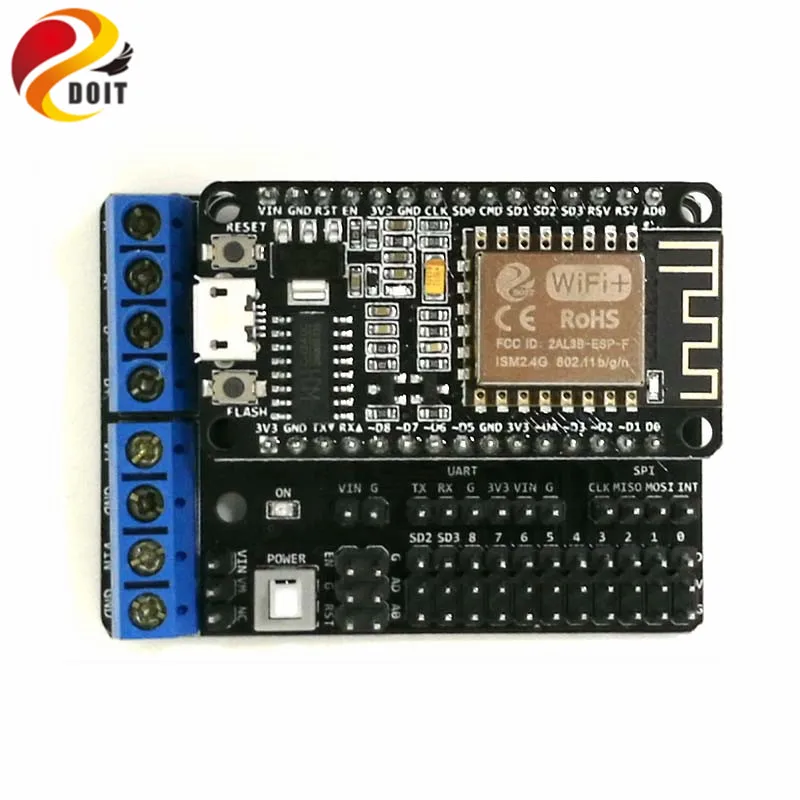 ESP8266 NodeMCU Lua V3 Wi-Fi развитию + Motor Drive Щит для Робот цистерны шасси DIY дистанционного