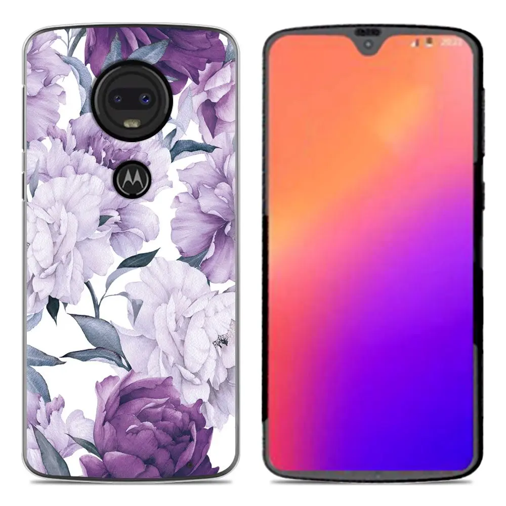 YIKS силиконовый чехол для Motorola Moto G7 Роскошный мультяшный ТПУ G 7 Мягкий защитный на
