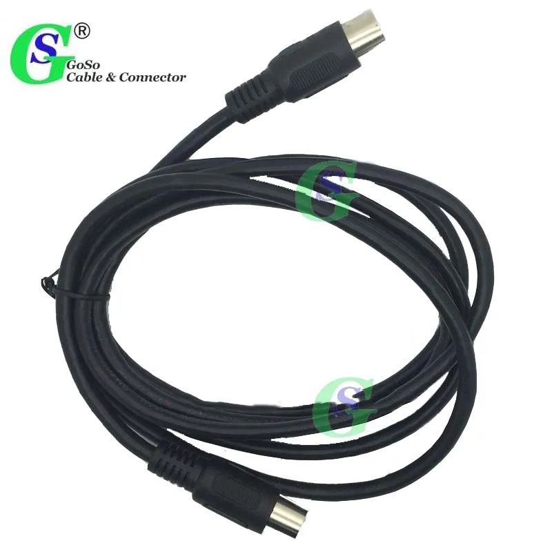 

GuSuo DIN 8 Pin to 8P DIN M/M Adapter Cable Audio Video Wire Length 2M