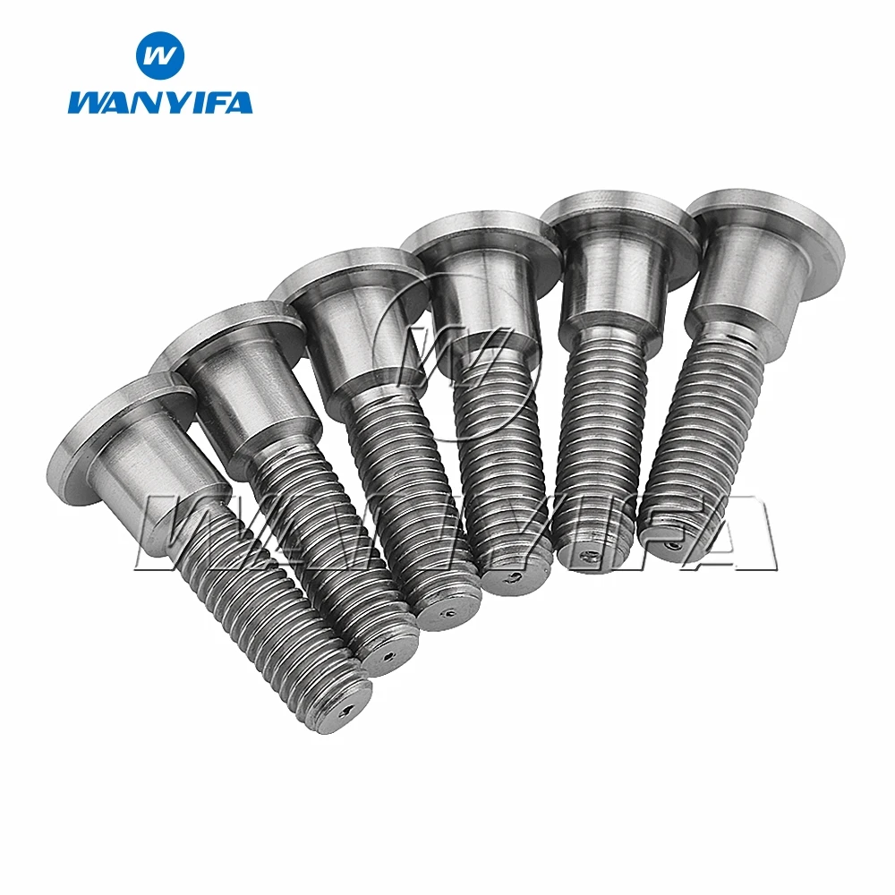 Wanifa Титановые Болты Винты M8x33mm для Suzuki дисковый тормозной ротор Аксессуары для велосипеда 6 шт