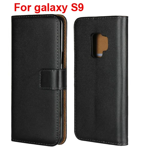 Чехол книжка из натуральной кожи для Galaxy S9 Plus/S9 LG G6|Сумки телефона| |