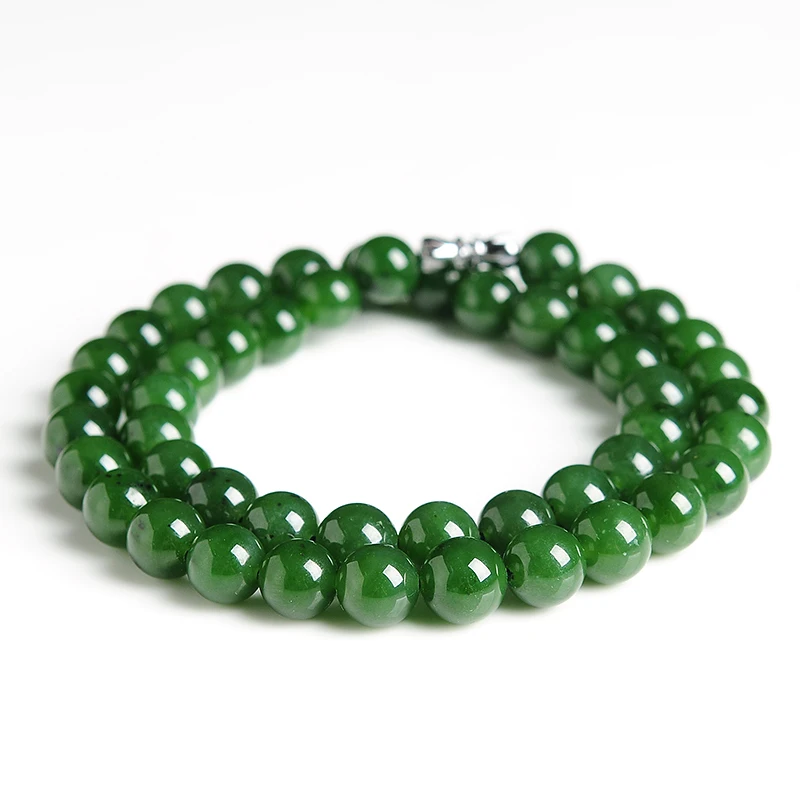 

100% Natural Chinese 10mm Buddha Beads Necklace High-quality Women Beads Necklace