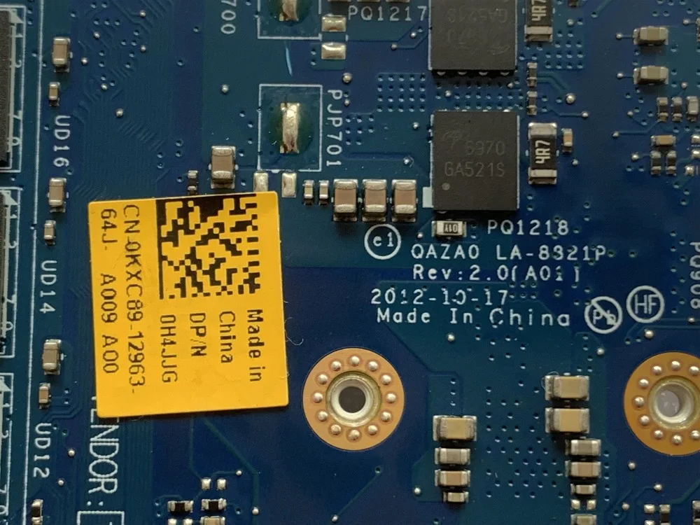 KEFU CN-0KXC89 KXC89 для Dell XPS 12 9Q23 материнская плата для ноутбука PQ1218 QAZA0 LA-8821P I7-3537U 8 Гб