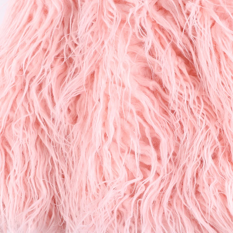 Новинка Сезон весна-осень Имитация шерсти для девочек Плюшевая юбка Детская