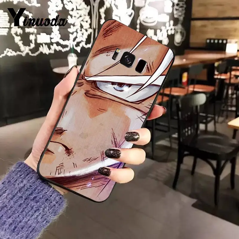 Yinuoda Dragon Ball черный мягкий чехол для телефона Samsung GALAXY Note5 Note3 Note4 Note2 Note7 Note8 Note9 |