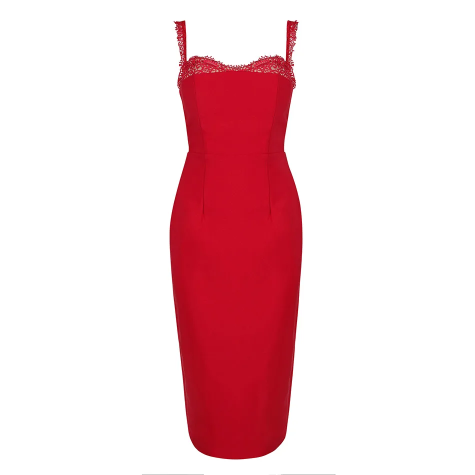 Seamyla 2019 New Women Celebrity Party Dresses Sexy Sleeveless Bodycon Clubwear Black Red Vestidos Knee Length Runway | Женская одежда