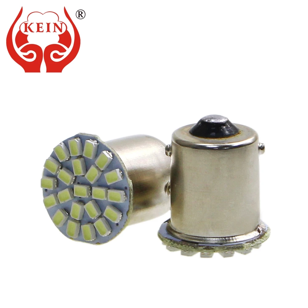 KEIN 2 шт. 1156 P21W led ba15s 3020 22smd водить авто лампы 12 В автореверса резервного копирования