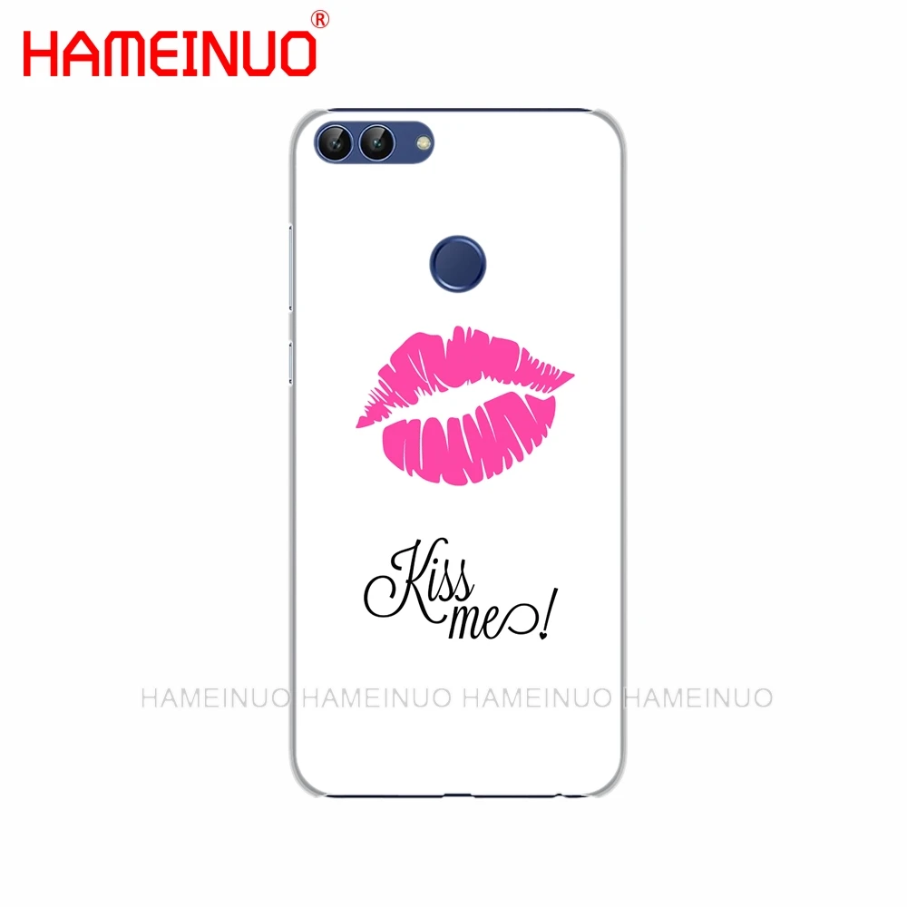 Чехол с румянами для телефона HAMEINUO Kiss me Lips чехол Huawei NOVA 2 2S 3e PLUS LITE p smart 2018 enjoy 7s mate 7 8