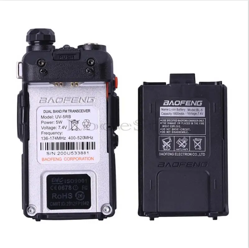 Baofeng UV 5R двухстороннее радио UV5R портативная Любительская рация Двухдиапазонная