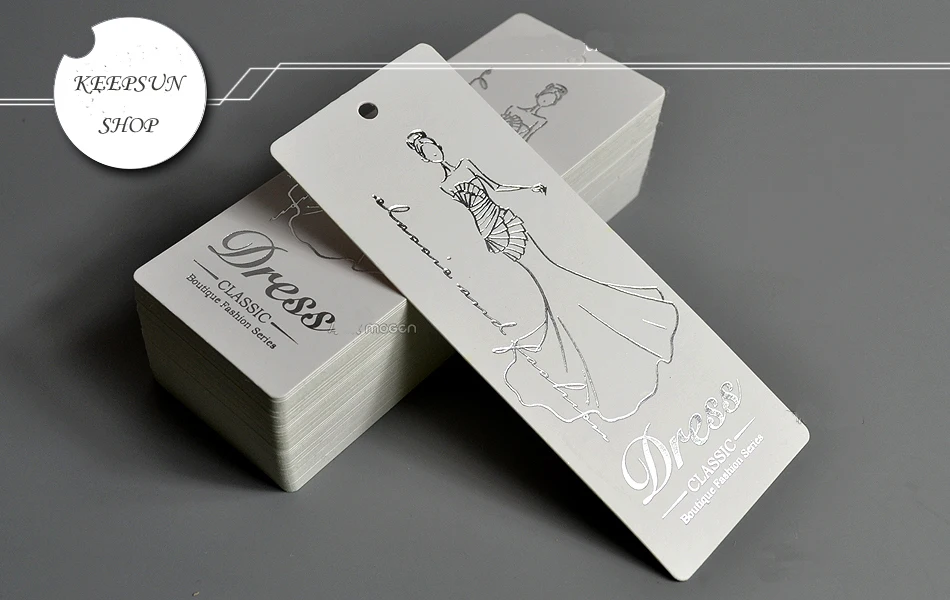 Бесплатный дизайн и свадебное платье ярлык индивидуальные бумажные бирки/одежда