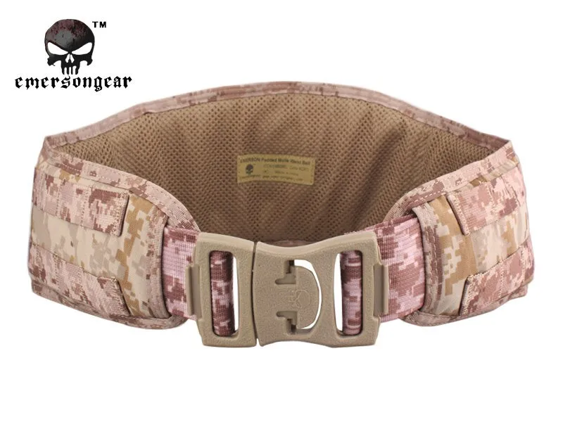 EmersonGear мягкий поясной ремень Molle для мужчин страйкбол боевой пояс тактический мультикам черный EM9086