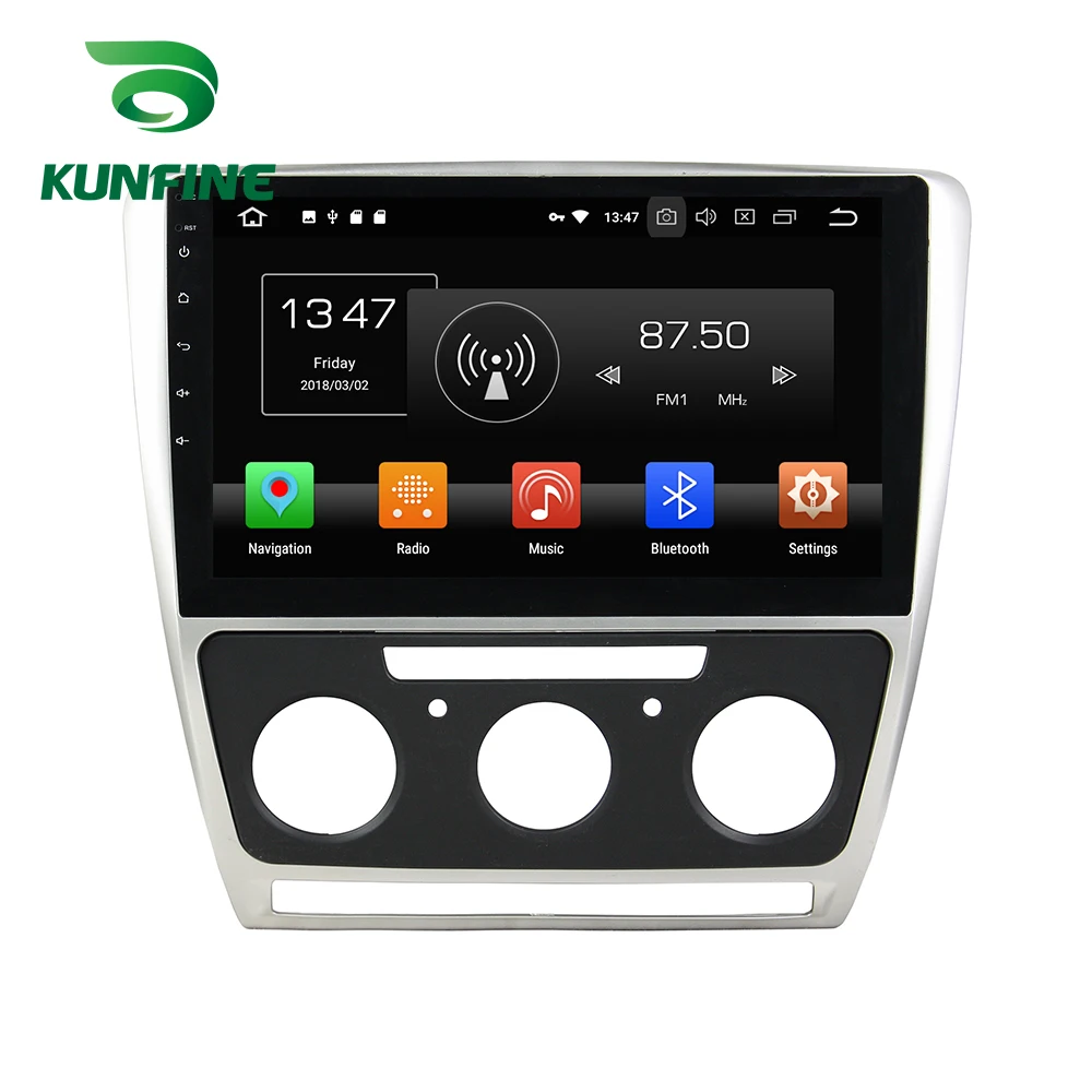 Восьмиядерный 4 Гб ОЗУ Android 8 0 автомобильный DVD GPS навигатор мультимедийный плеер