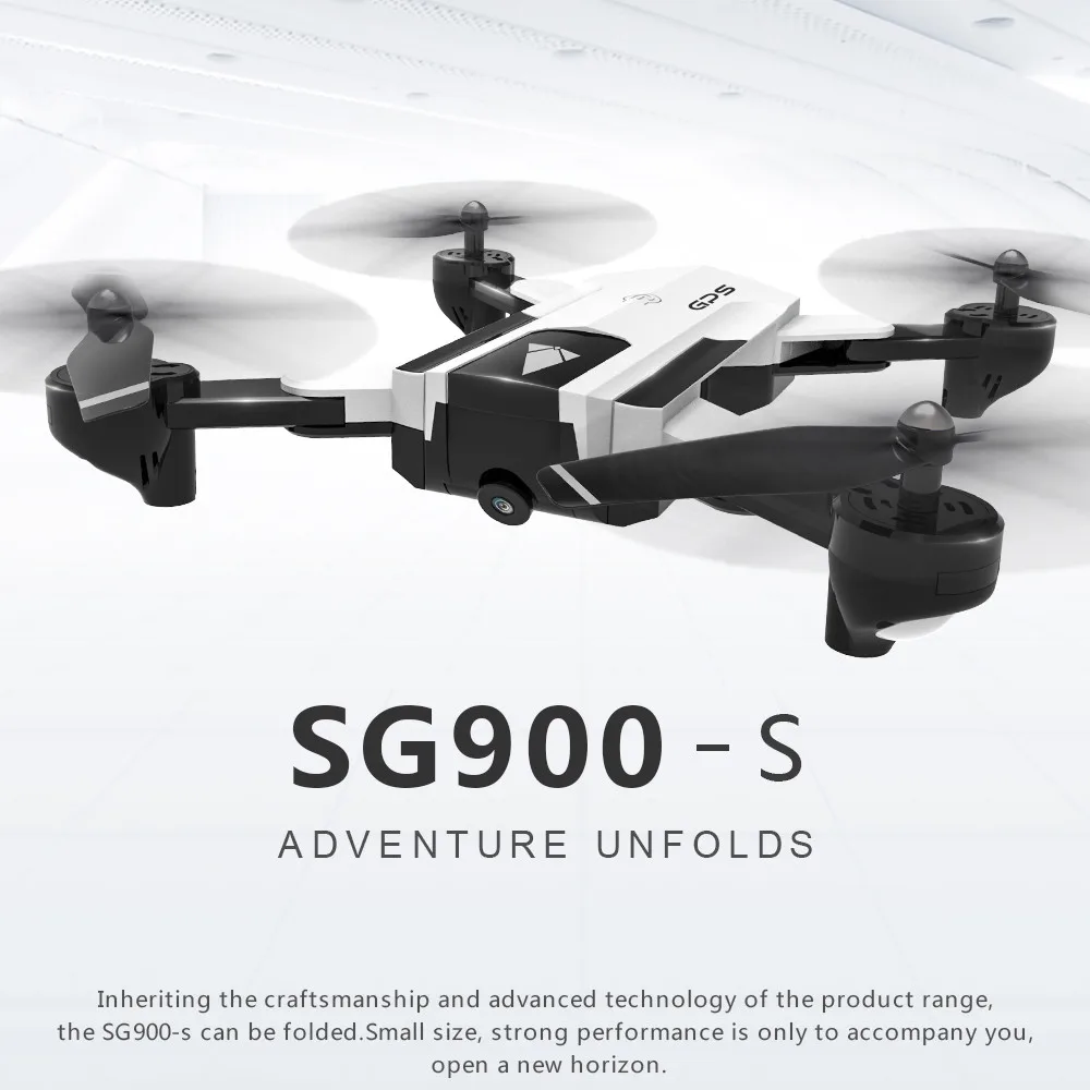 SG900 складной Квадрокоптер 2,4 ГГц 1080P HD камера wifi FPV gps Дрон с фиксированной точкой Новое поступление Прямая поставка