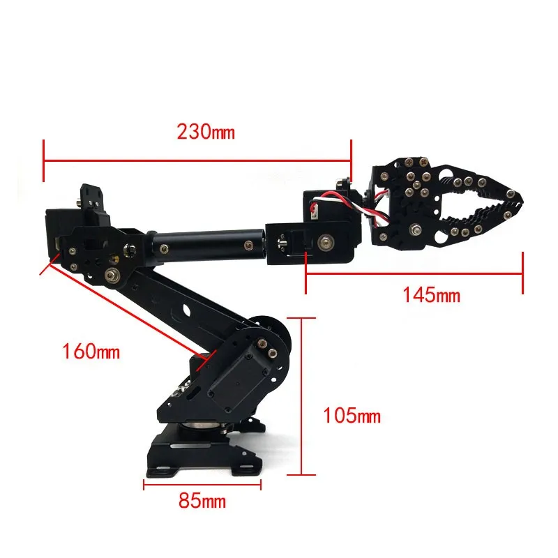 2018 6DOF механическая рука робота arm + CL4 коготь 7 MG996R сервопривода самостоятельная