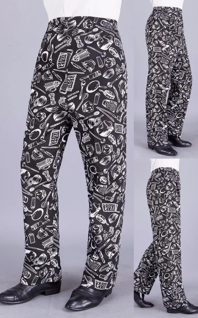 1 шт. мужские брюки шеф повара кухонные для приготовления пищи обслуживания