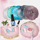 6 цветов, смола, рисование ногтей, гель, паллеты, дисплей, доска для накладных ногтей и лака, аксессуары для маникюра, новый инструмент сделай сам