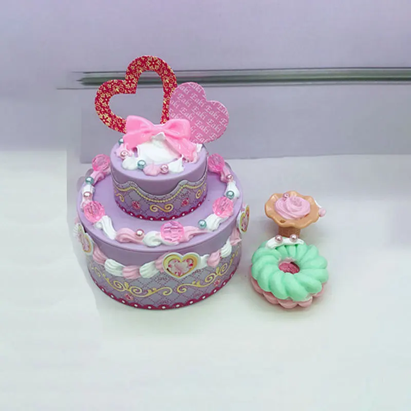 Игрушки HELLO KITTY для детей подарок на день рождения имитация крема большой торт
