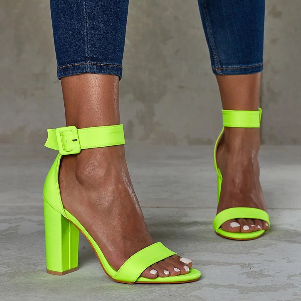 Женские босоножки на танкетке повседневные сандалии квадратном каблуке с