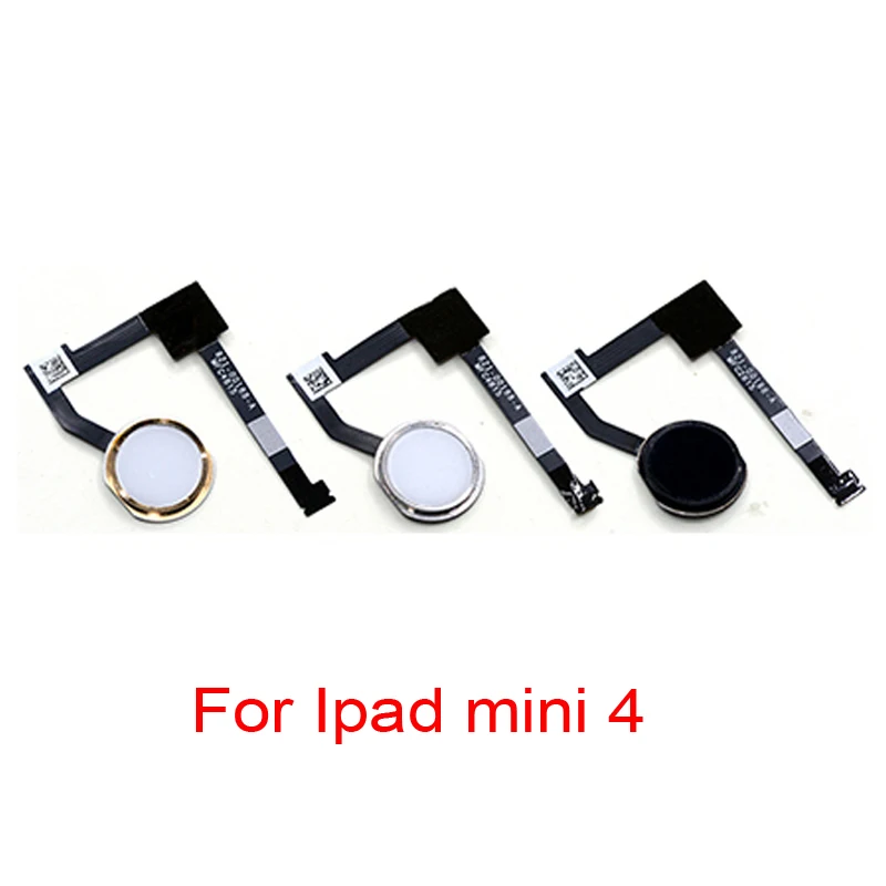 Гибкий кабель для ipad mini 4 Home Button со сканером отпечатков пальцев и датчиком
