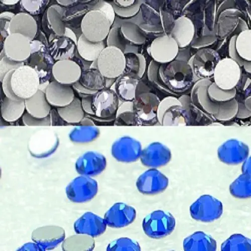 

free shipping 6A DMC strass ss20 clear non hot-fix nails art for mobile phone cases decoration nails non hot fix crystal