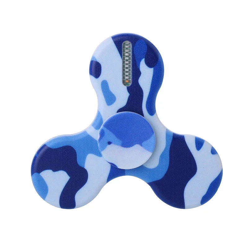 2017 ручной Spinner светятся в темноте флуоресцентный Непоседа счетчик с Зарядное