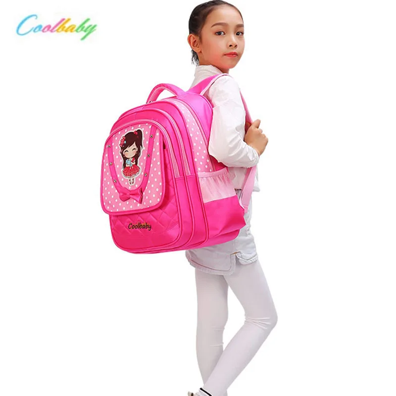 Coolbaby новые школьные рюкзаки для девочек брендовый школьный рюкзак сумка на плечо