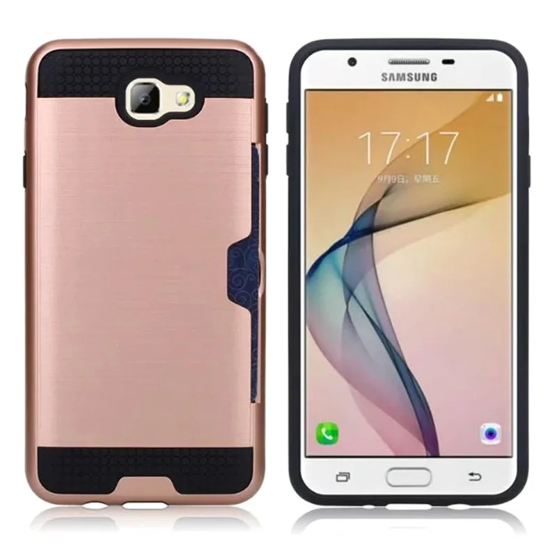 Rugged Rubber+PC Hybrid Armor Shockproof Hard Case for Samsung Galaxy J7 Prime J5 2016 TPU Silicone Shell Back Phone Cover |