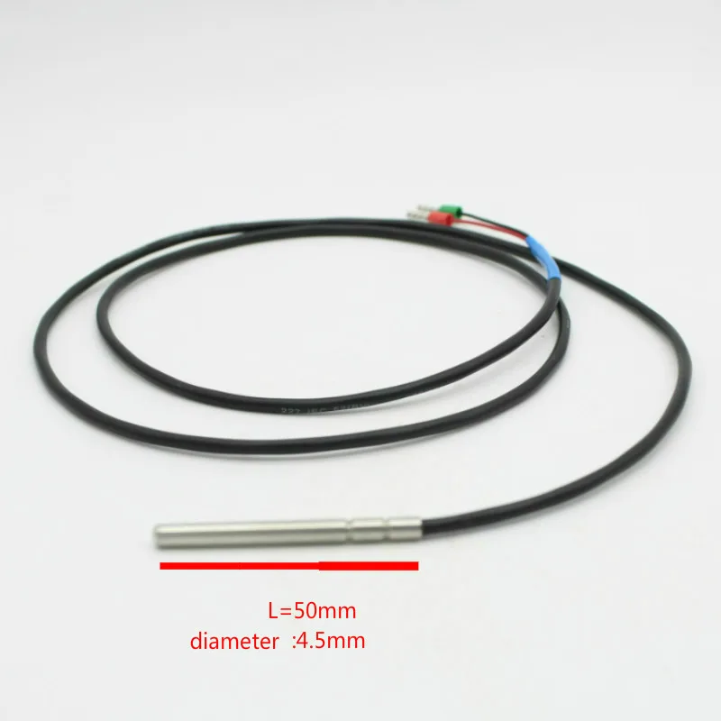 NTC Thermistor Accuracy 5k 3470 /10k 3435 in sensors Temperature Sensor Waterproof Probe pipe 50mm line Longth 1M | Обустройство дома