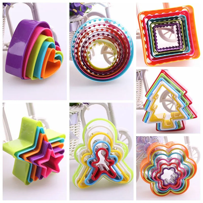 1 Набор квадратной формы форма для печенья бисквит Фондант сделай сам кухонные