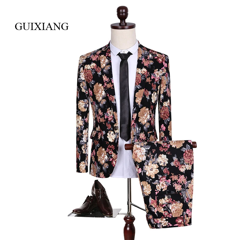 Новинка весна осень 2017 мужские костюмы в западном стиле высококачественный