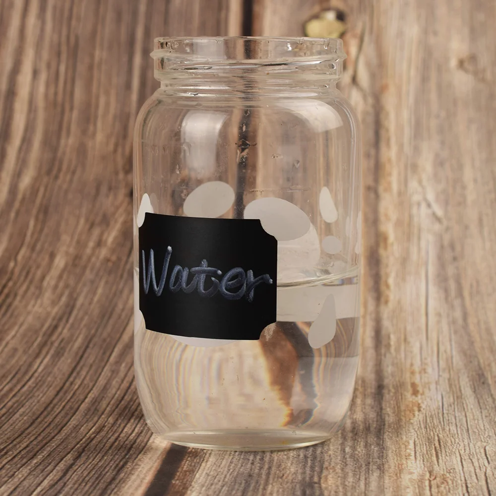 48 шт. Съемная доска наклейка кухонная баночка для варенья наклейки рукоделия