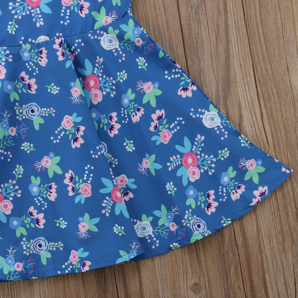 Kids Baby Girls Lace Floral Party Dress Sleeveless Tutu Dresses Clothes | Детская одежда и обувь
