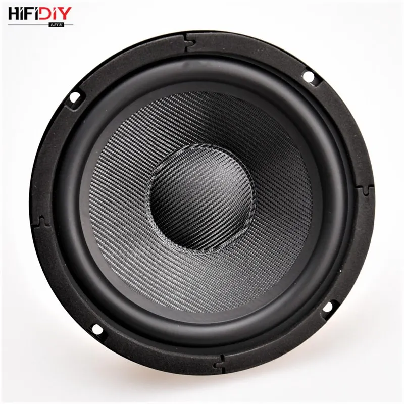 HIFIDIY LIVE HIFI колонки DIY 6 дюймов 6," Midbass НЧ динамик 8 Ом 100 Вт из стекловолокна Вибрационный таз громкоговоритель S6-167