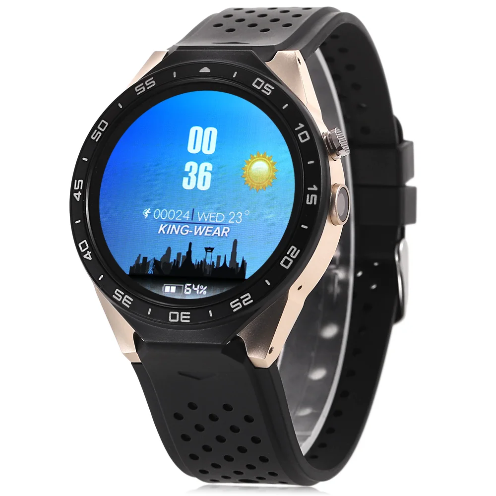 KingWear KW88 Bluetooth Smartwatch телефон 1 39 дюймов 512 МБ Оперативная память 4 ГБ Встроенная gps