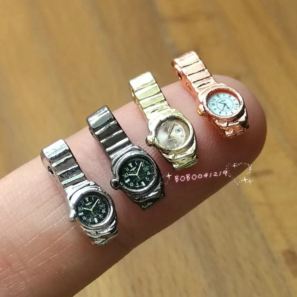 Кукольный домик миниатюрная 1:12 игрушка 4 шт. длина часов 1 3 см SPO575|miniature 1:12|miniature